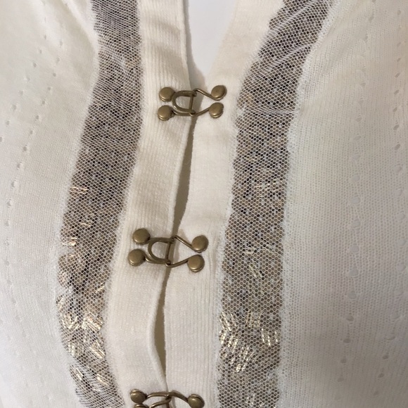 M.O.L. Knits Anthro Linen and Silk Blend Cardigan - Picture 5 of 10